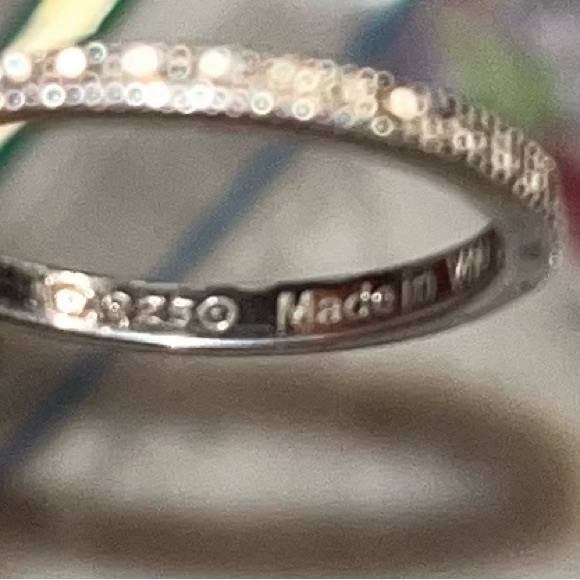 Sterling Silver Rings Set .925  different sizes - Picture 6 of 6